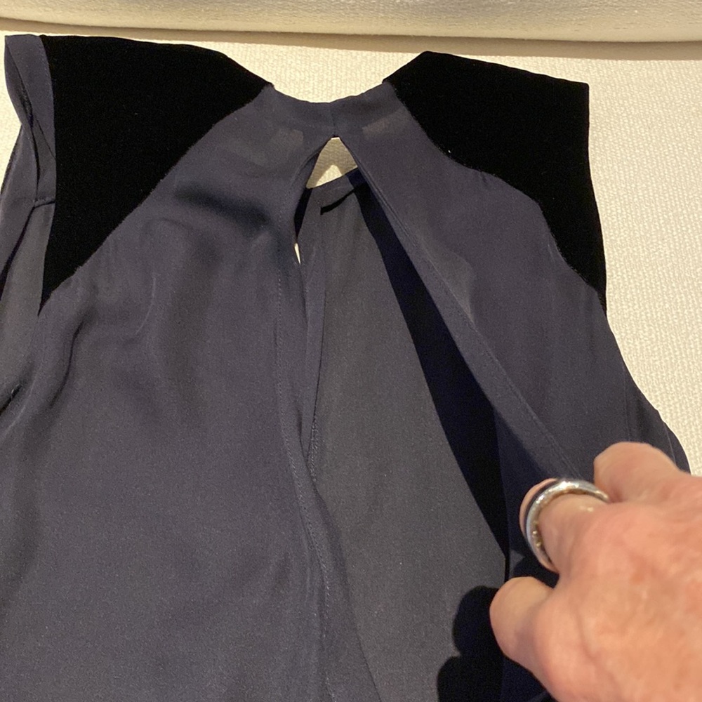 Navy Blouse - image 7